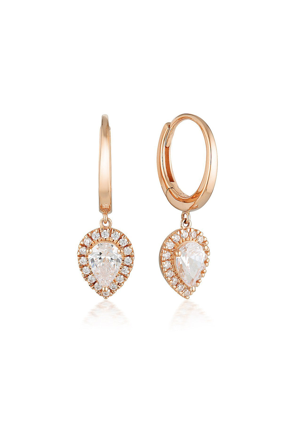 LUXE SPLENDORE EARRINGS ROSE GOLD