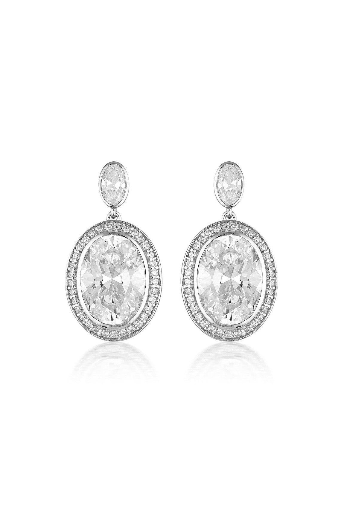 LUXE GRANDENZZA EARRINGS SILVER