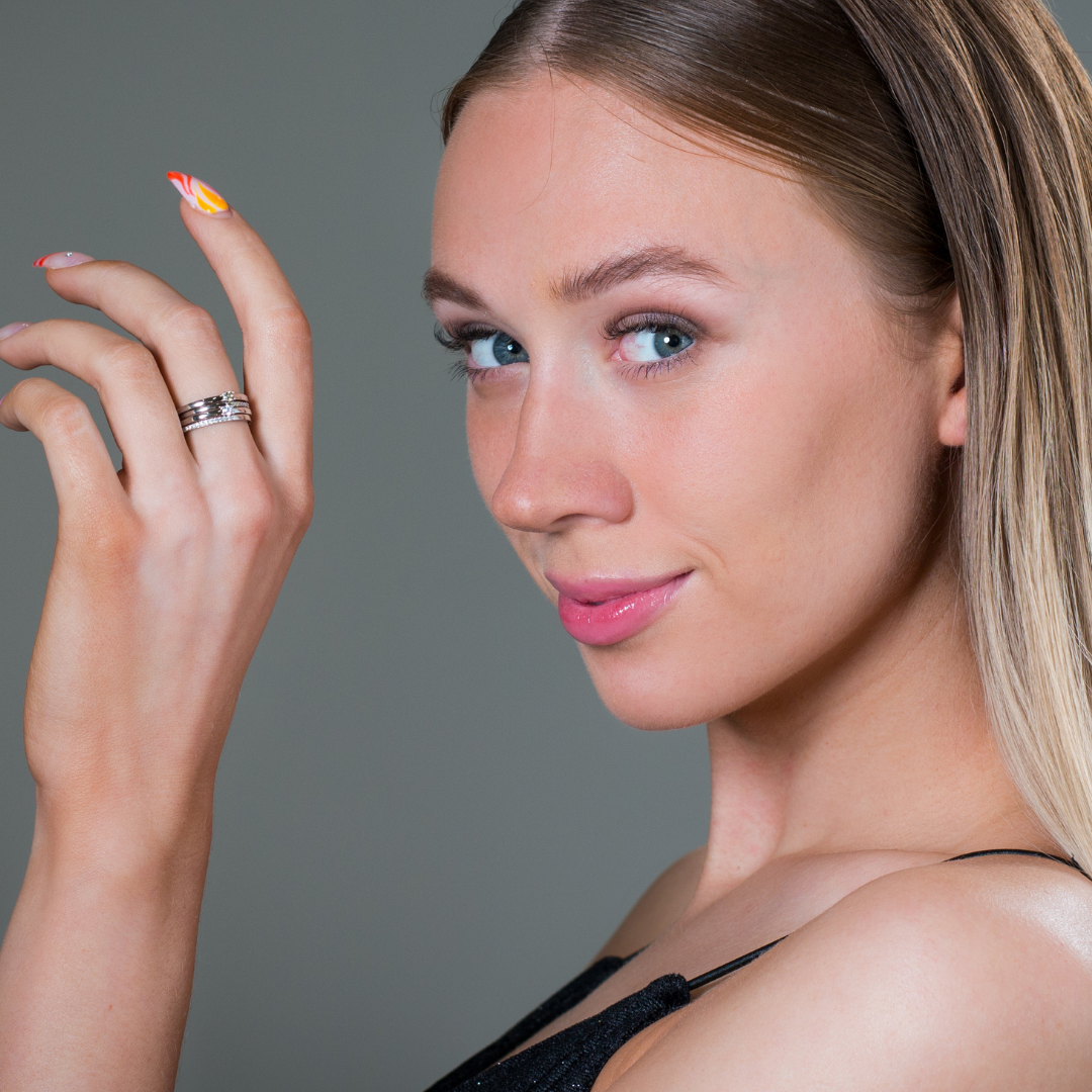 SUMMER SORBET FROSTY RING SILVER