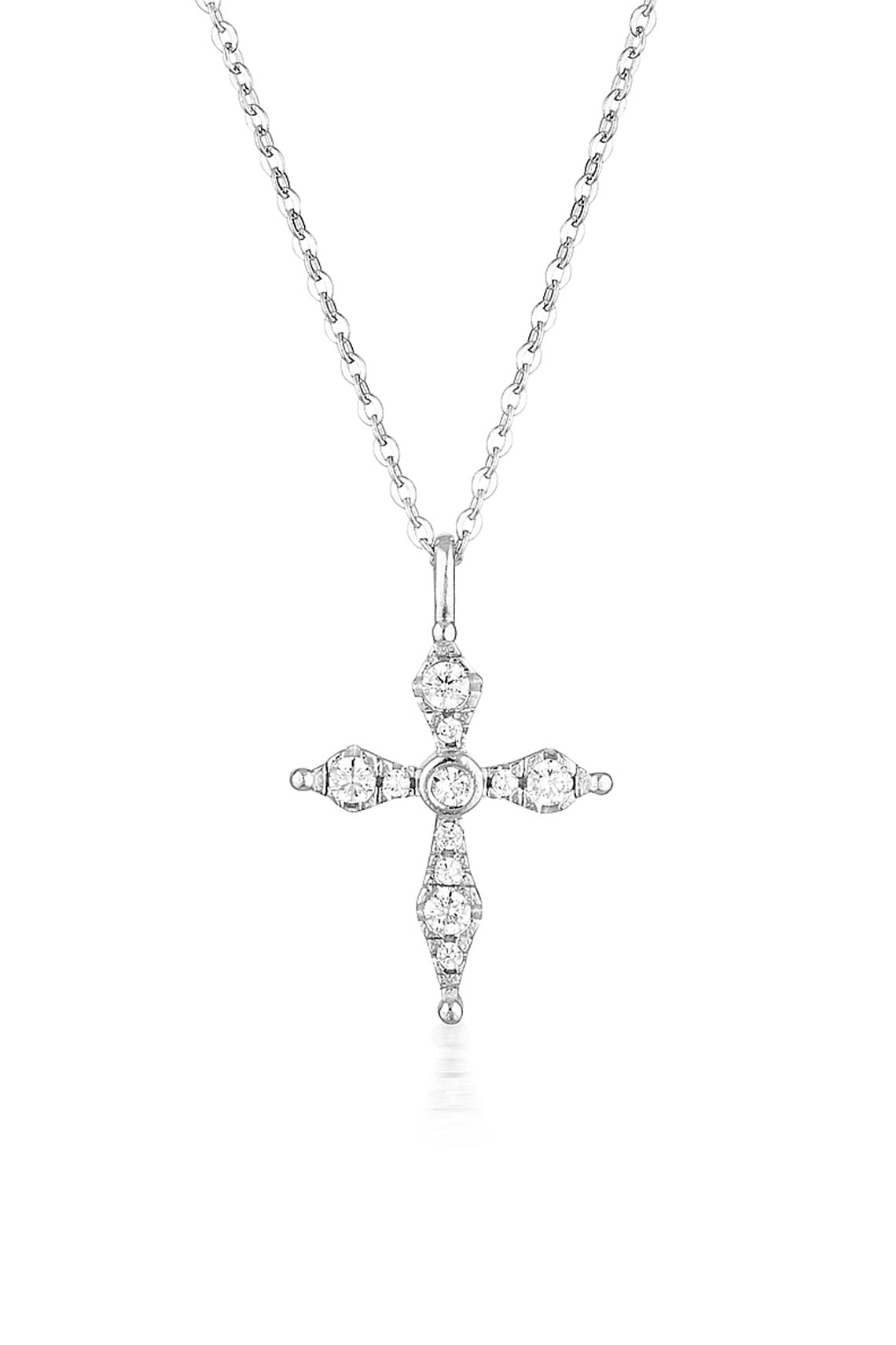 BLESS MINI SILVER CROSS