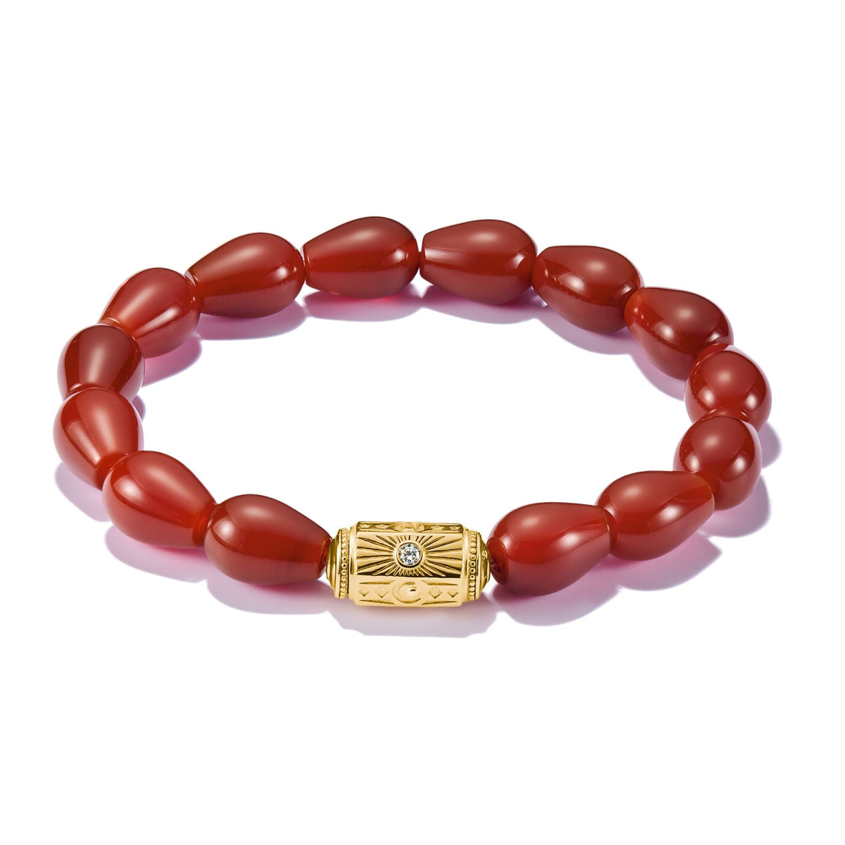 THOMAS SABO Bead Bracelet with Red Agate