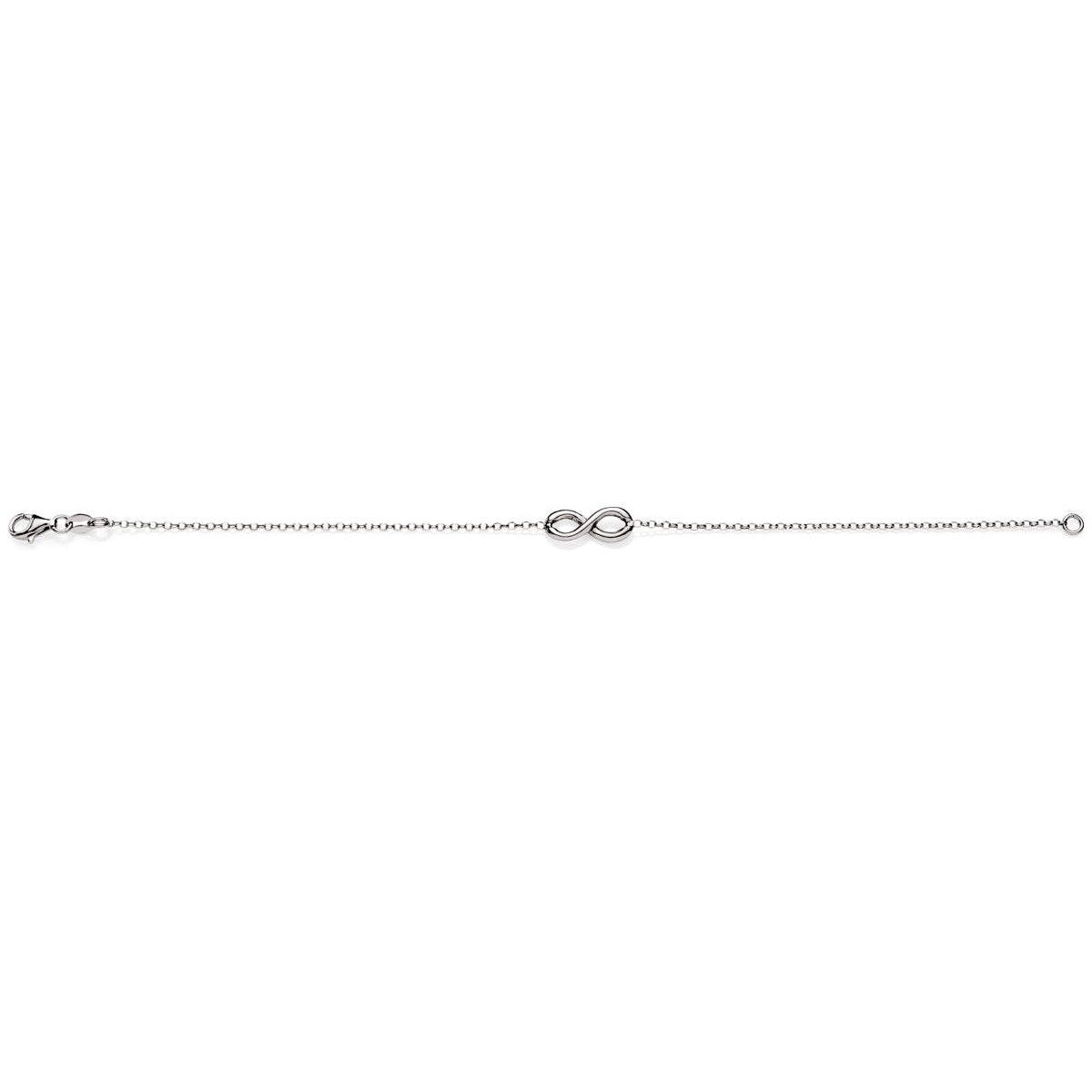 Silver infinity Bracelet