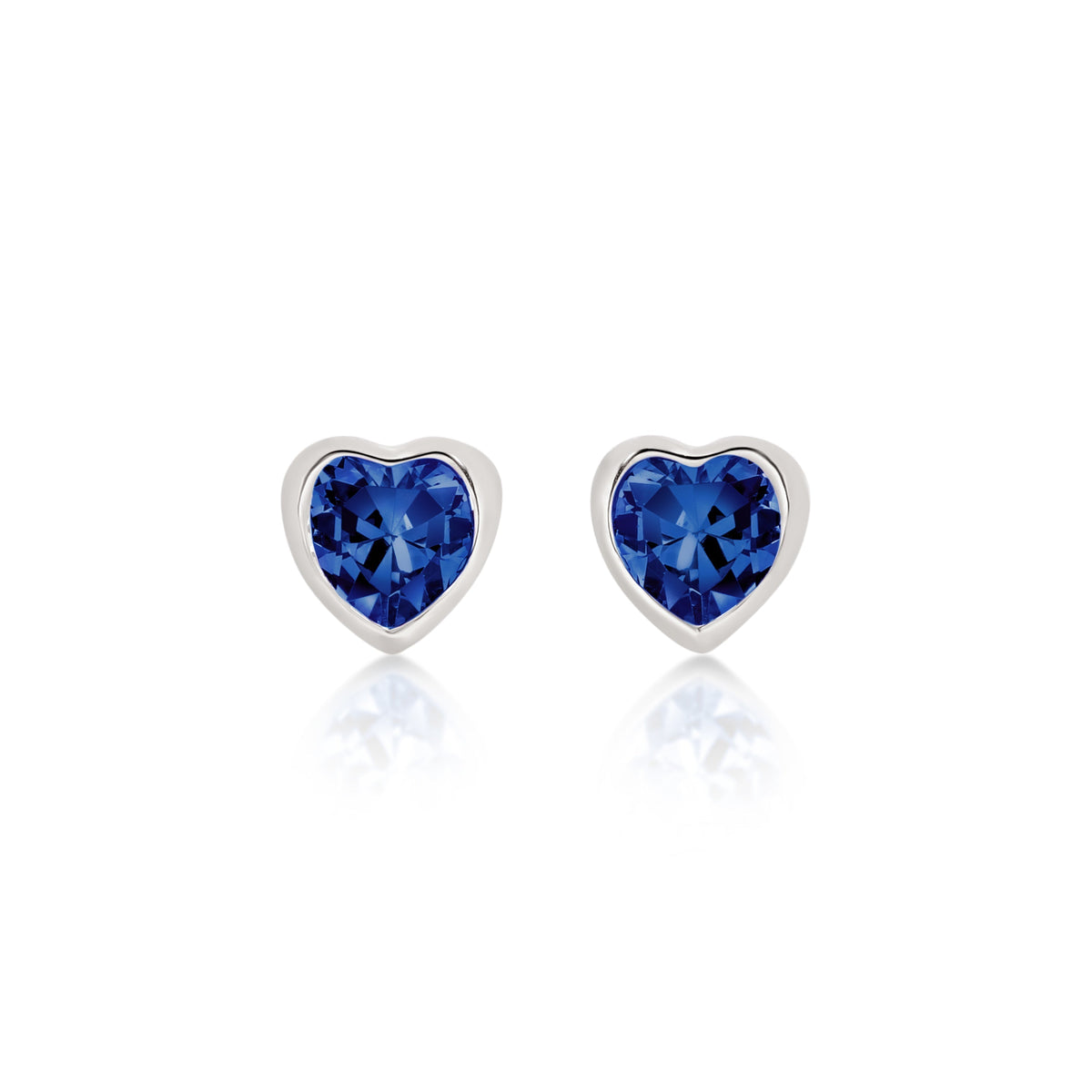 Silver SEPTEMBER Birthstone Studs