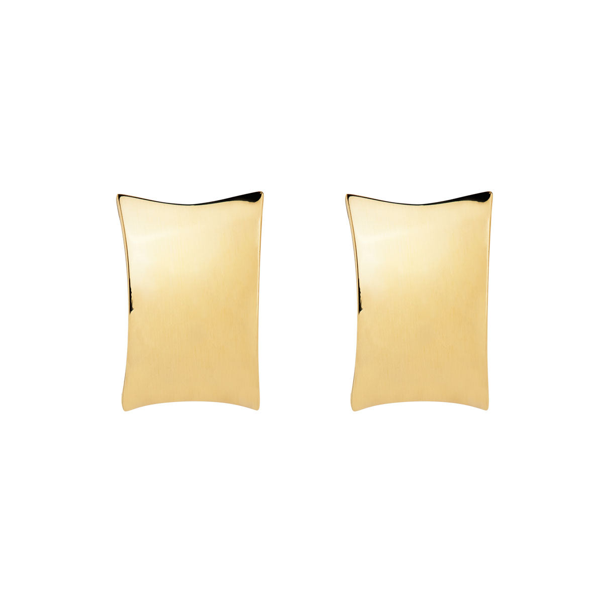 NAJO Comet Yellow Gold Stud Earrings