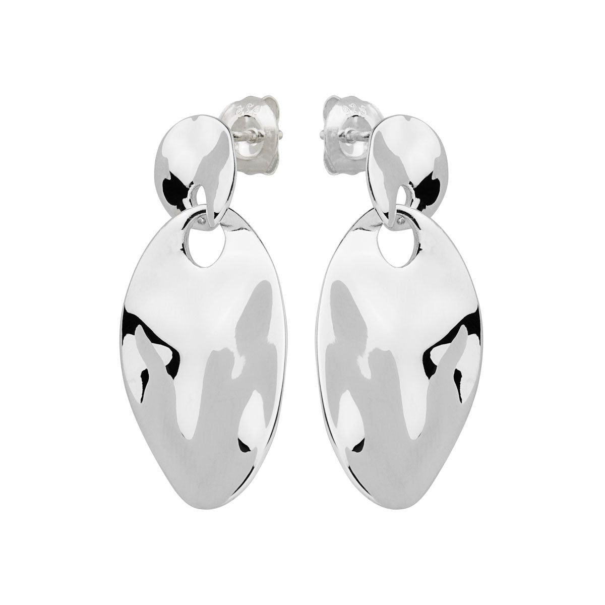 NAJO Silva Leaf Earrings