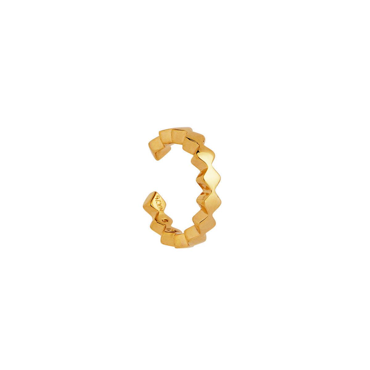 NAJO Lattice Yellow Gold Ear Cuff