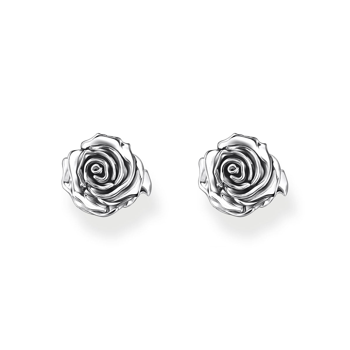 THOMAS SABO Midnight Rose ear studs