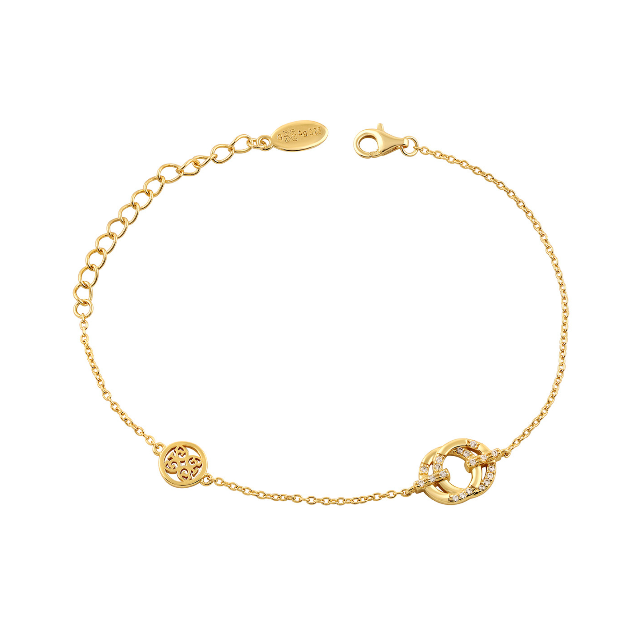 Georgini Alchemy Couture Link Bracelet Gold