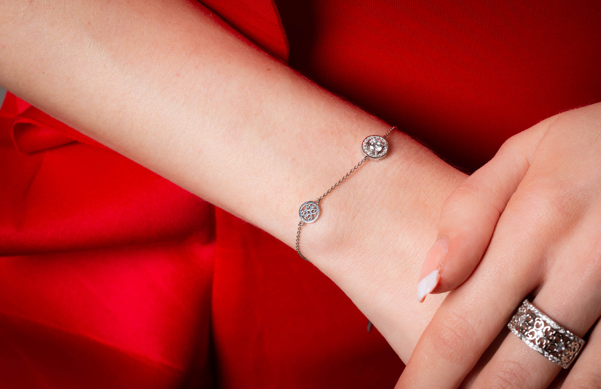SIGNATURE MEMENTO BRACELET SILVER