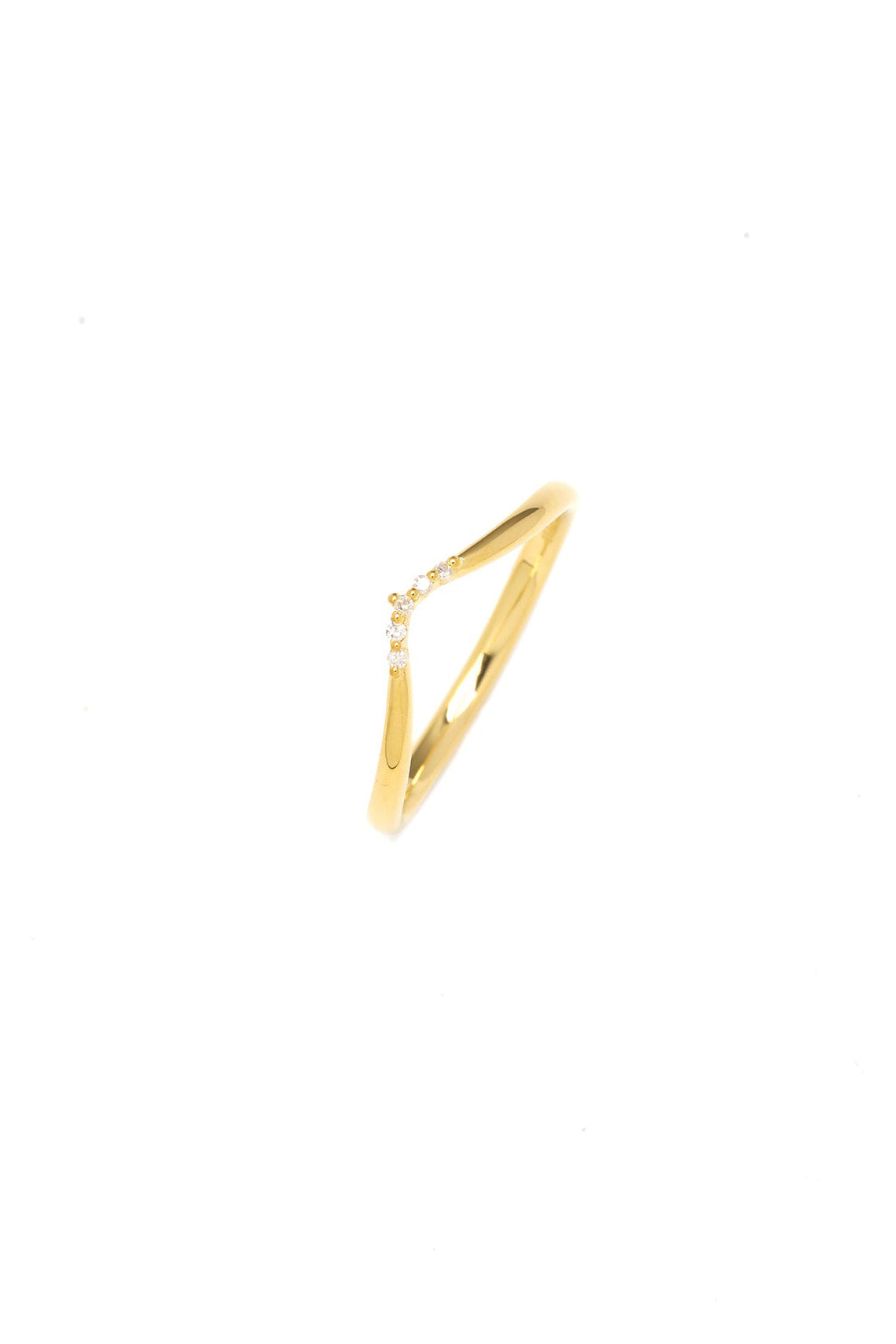 FIVE NATURAL DIAMOND FANCY RING GOLD