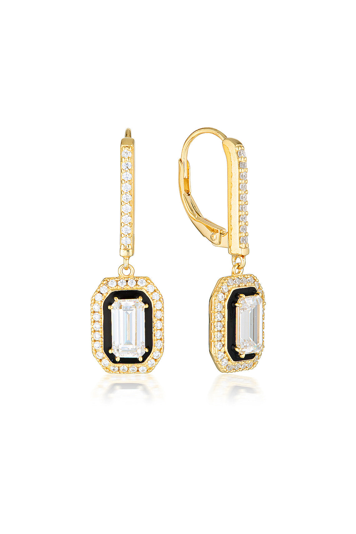 REFLECTION RETROSPECT EARRINGS GOLD