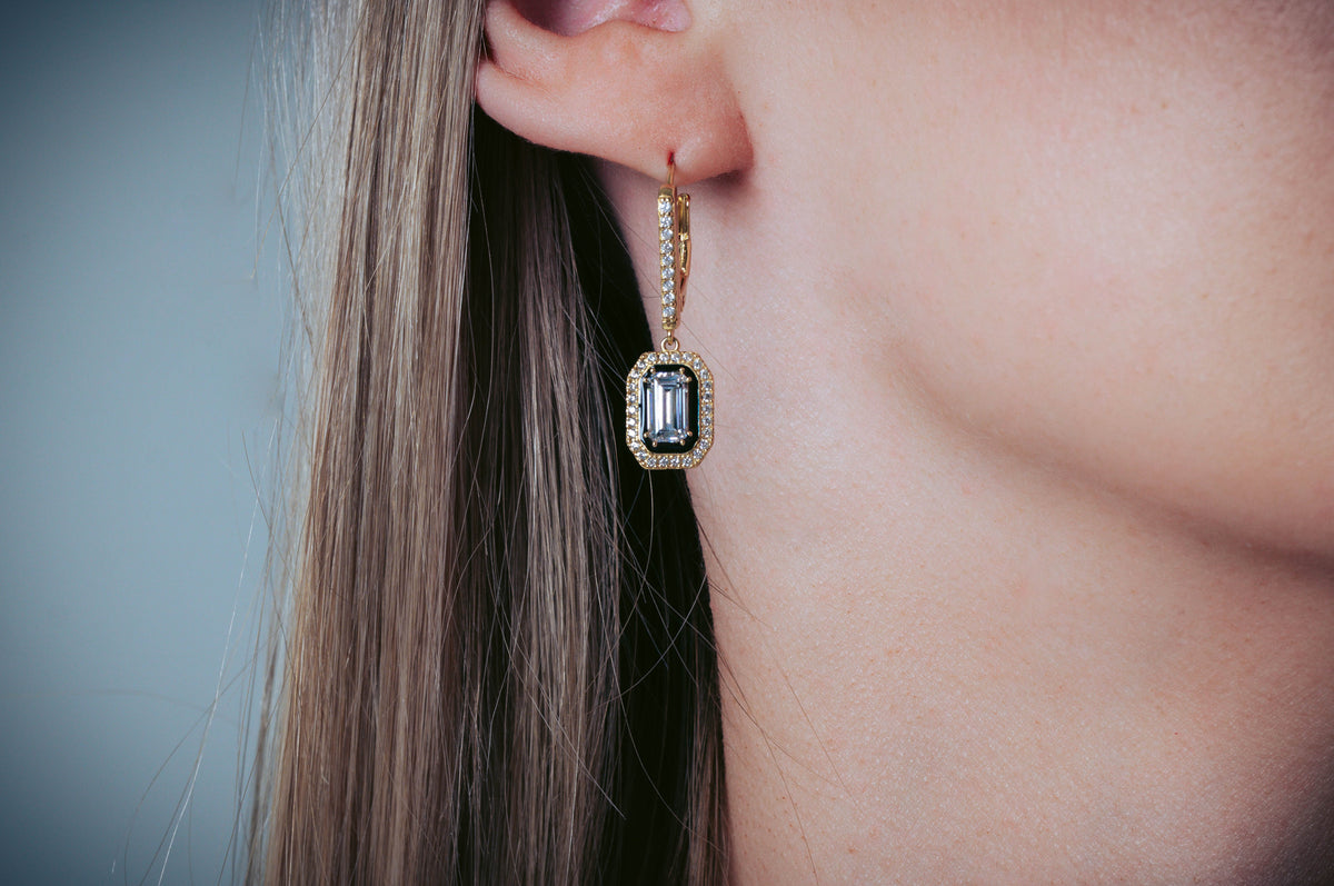REFLECTION RETROSPECT EARRINGS GOLD