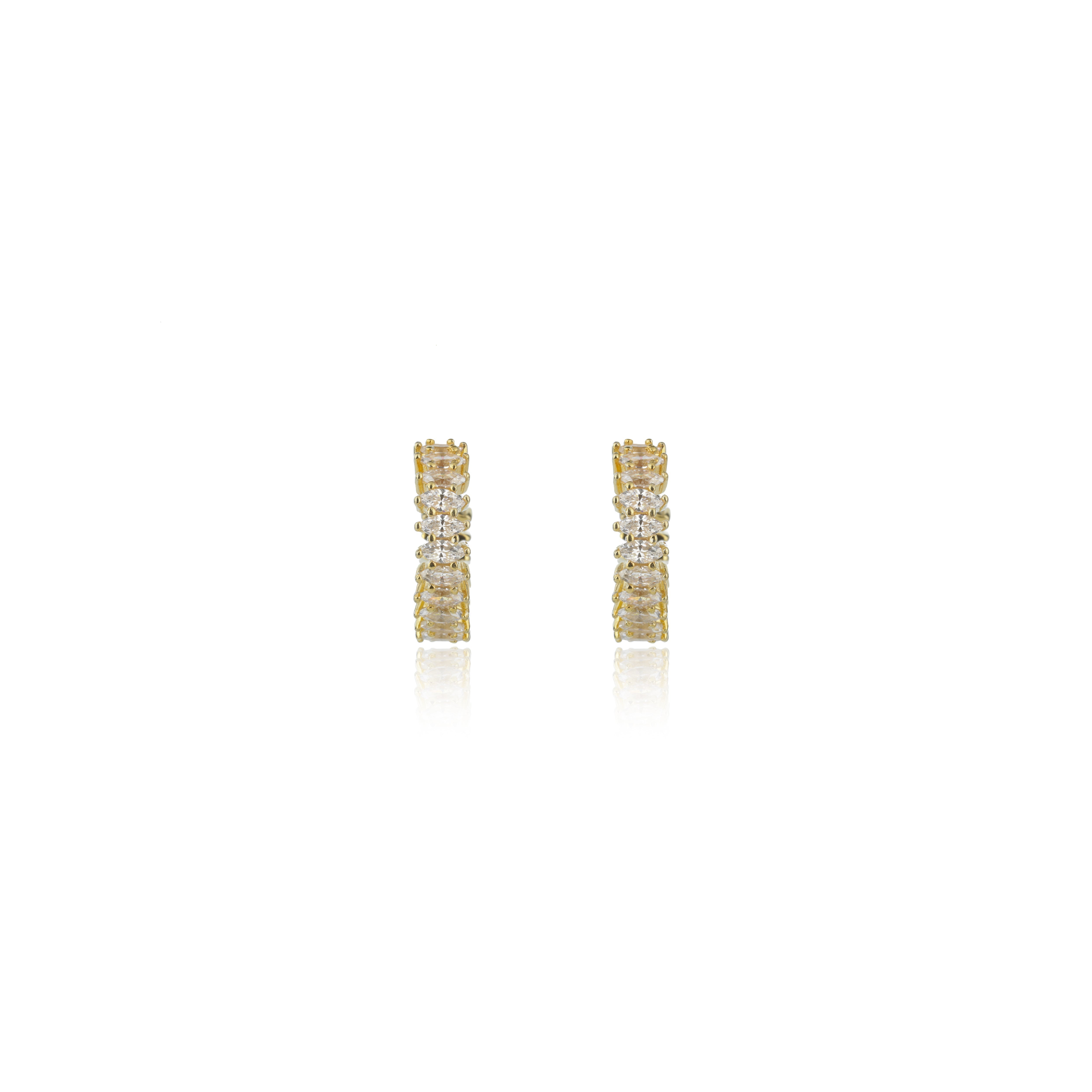 Georgini Gifts Garland Earrings Gold