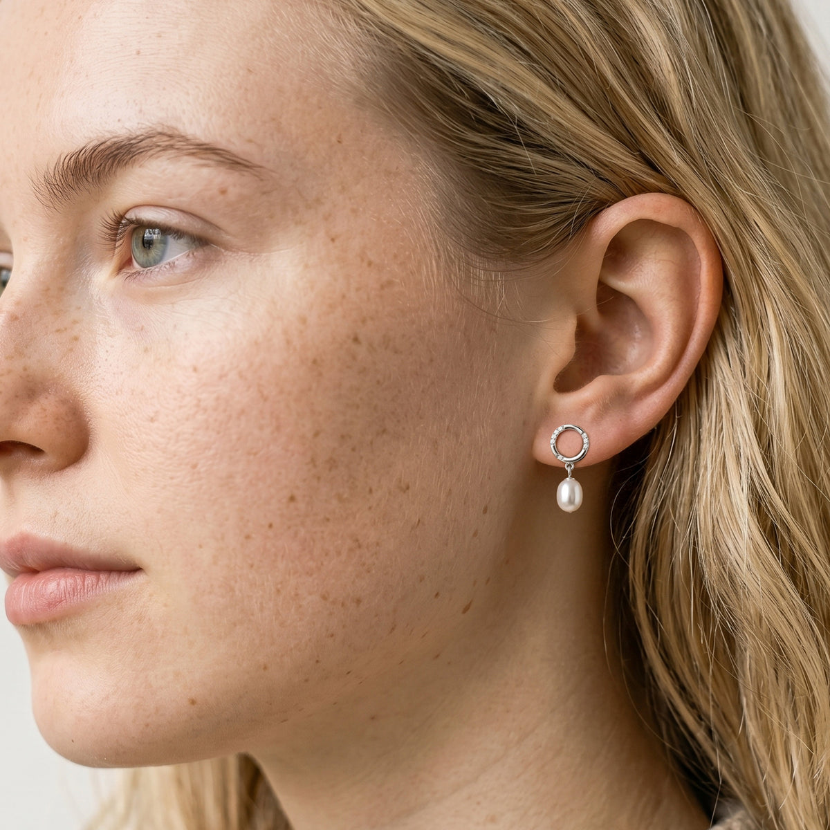 GEORGINI ALCHEMY SOL EARRINGS SILVER