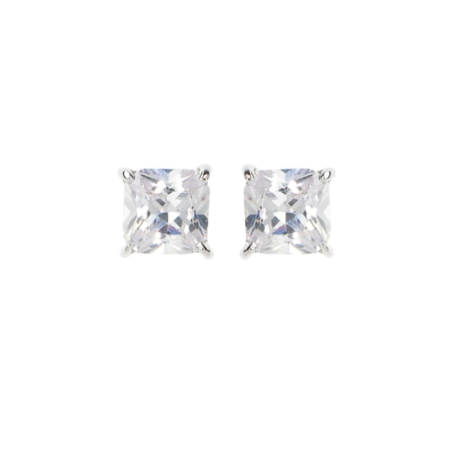 Georgini Sterling Silver Cubic Zirconia 5mm Stud Earrings