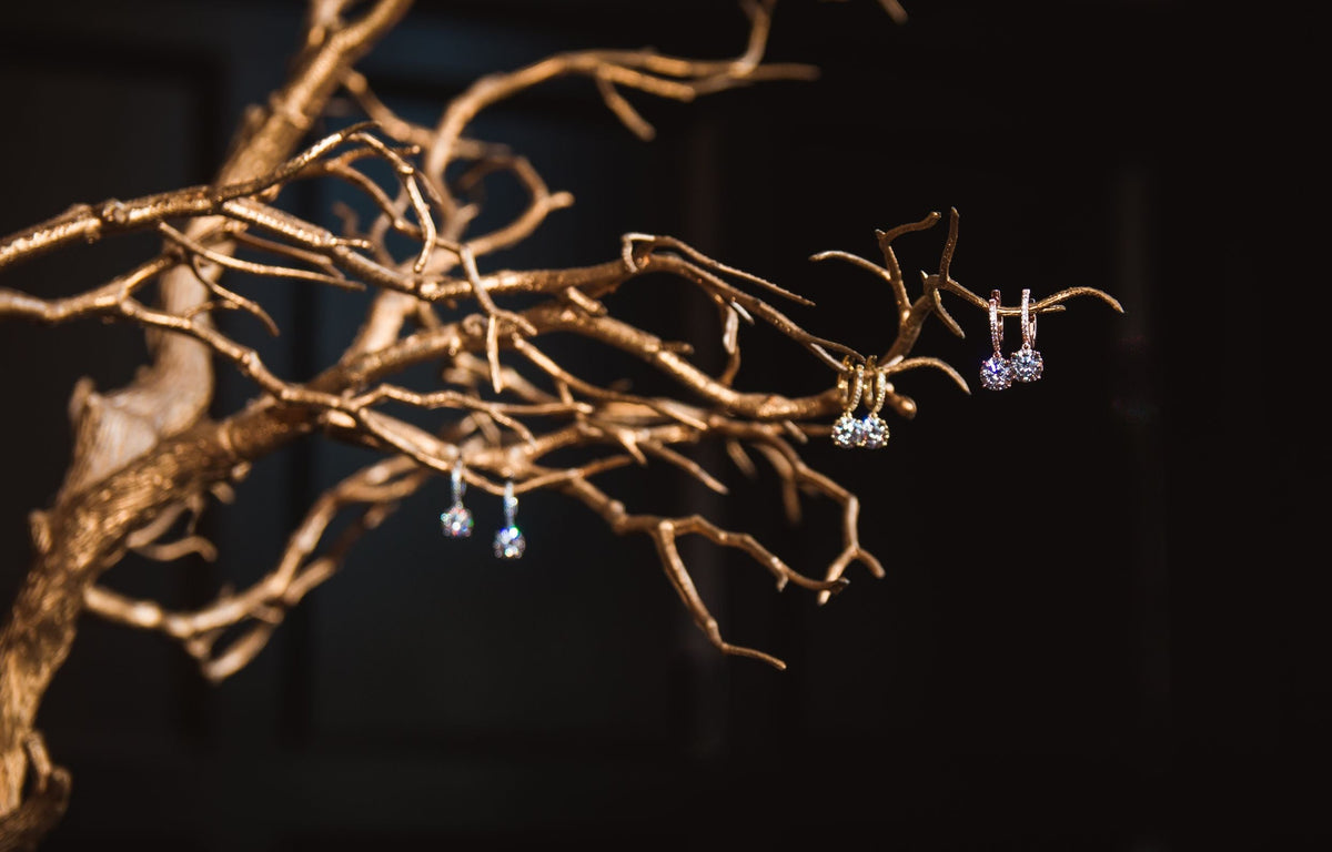 LUXE REGALE EARRINGS SILVER