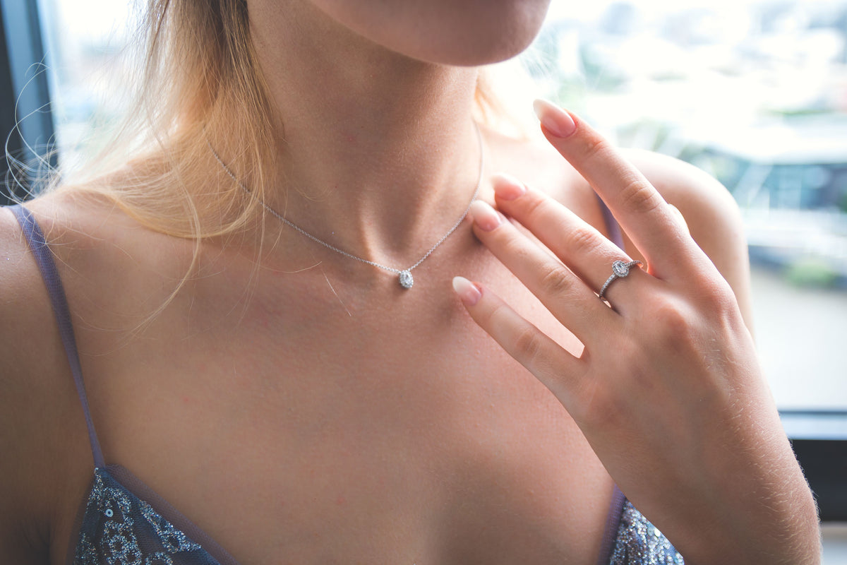 AURORA GLOW RING SILVER
