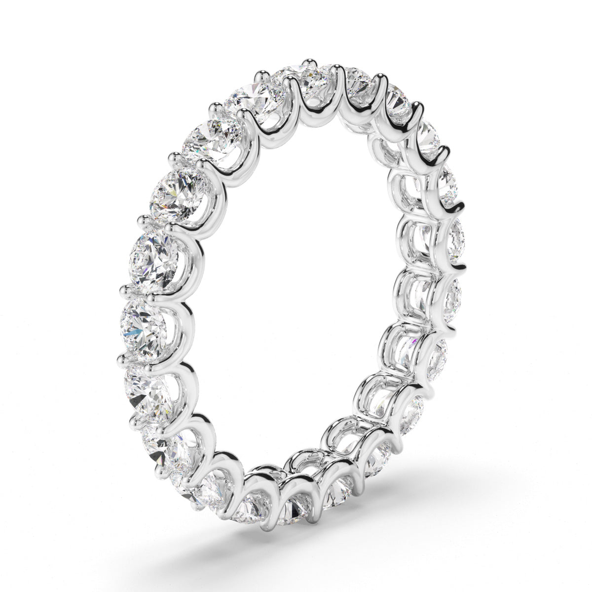 Round Brilliant Cut Diamond Eternity Ring