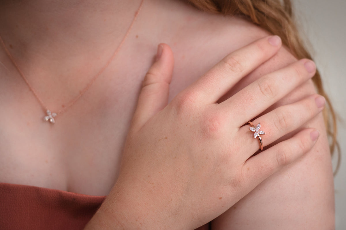HEIRLOOM FAVOURED RING ROSE GOLD
