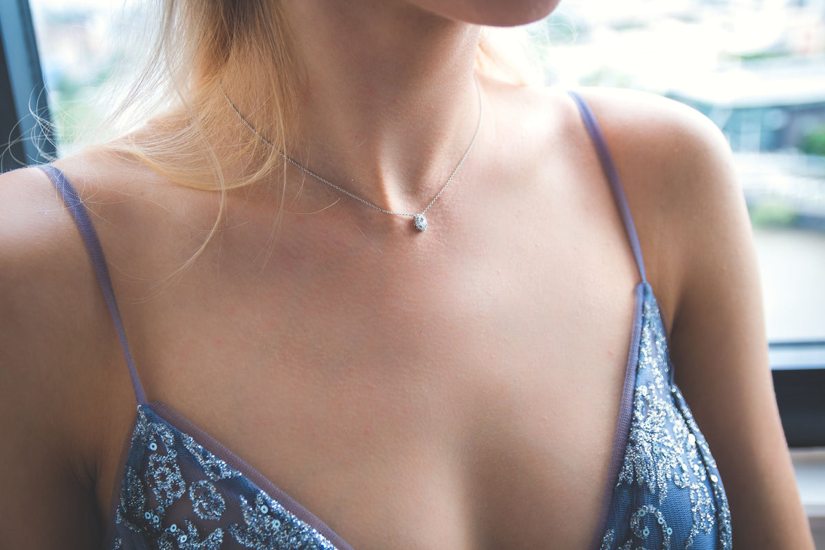 AURORA GLOW PENDANT SILVER