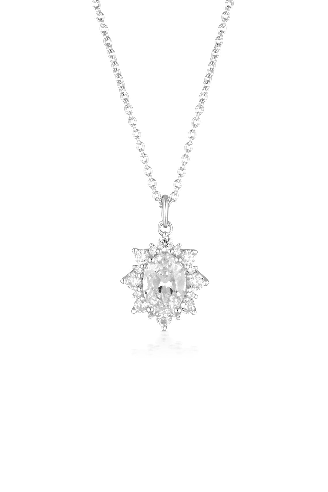 ICONIC BRIDAL ELOISE PENDANT SILVER