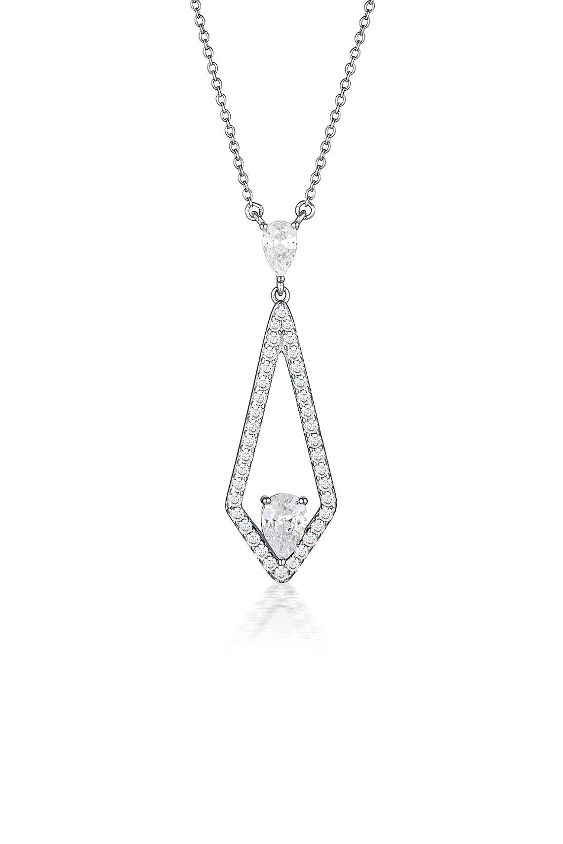 REFLECTION EVOKE PENDANT SILVER