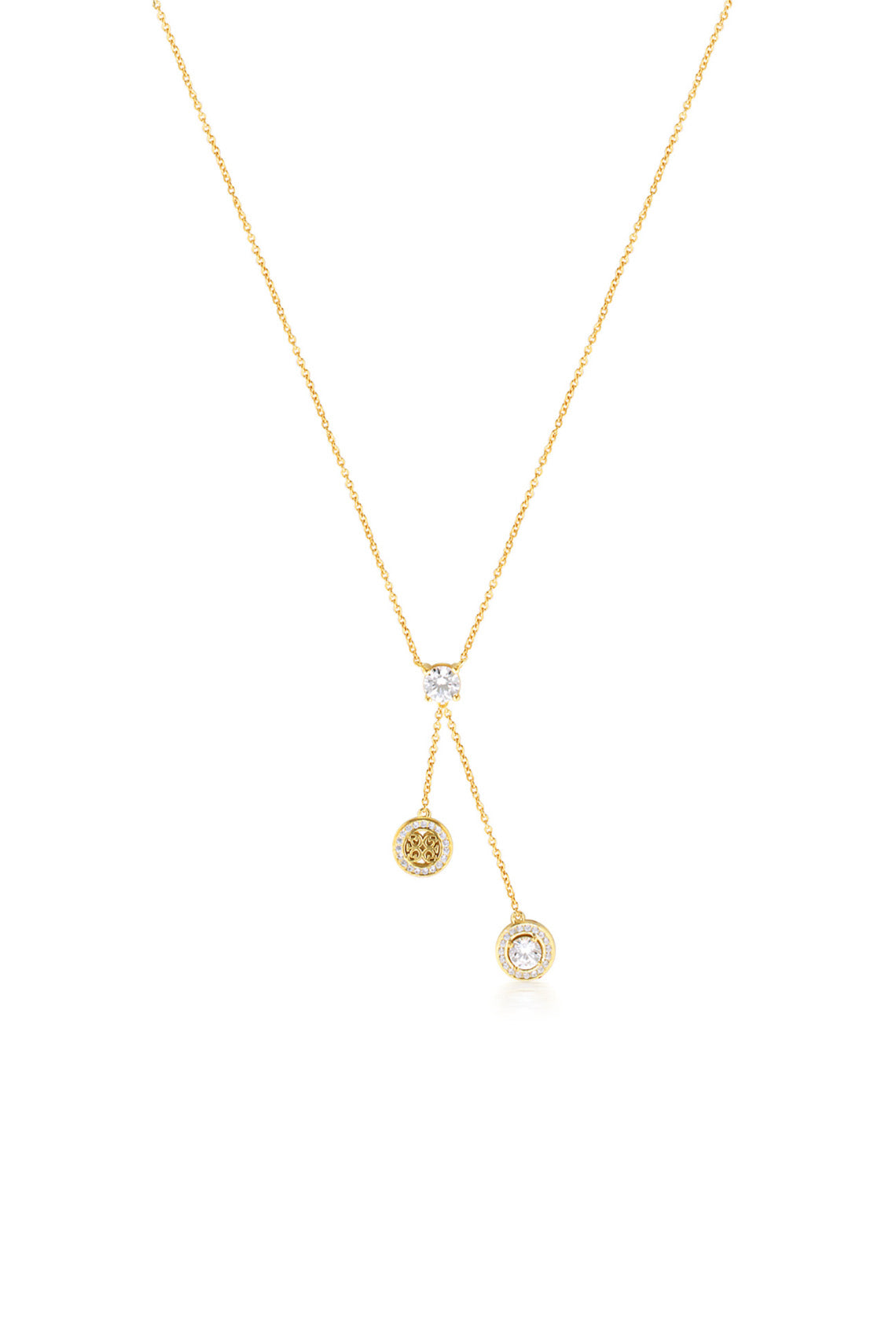 SIGNATURE MEMENTO LARIAT GOLD