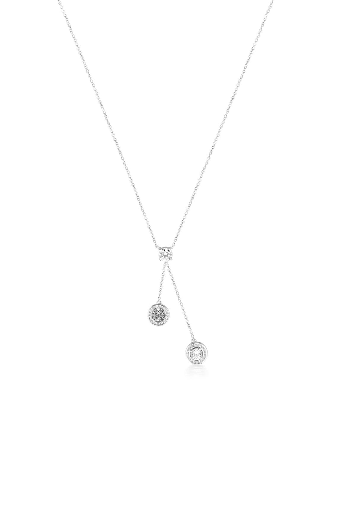 SIGNATURE MEMENTO LARIAT SILVER
