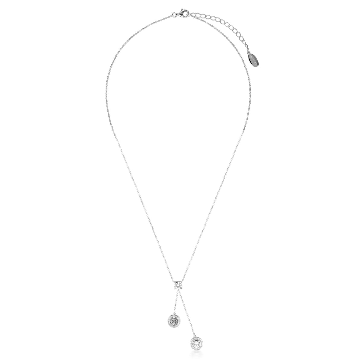 SIGNATURE MEMENTO LARIAT SILVER