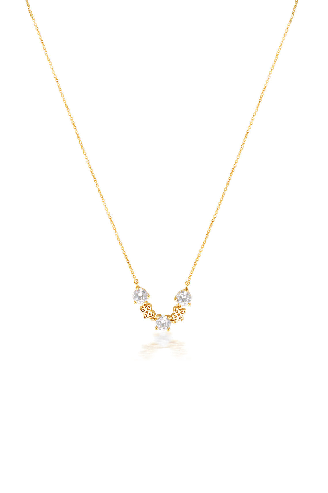 SIGNATURE HISTORY NECKLACE GOLD