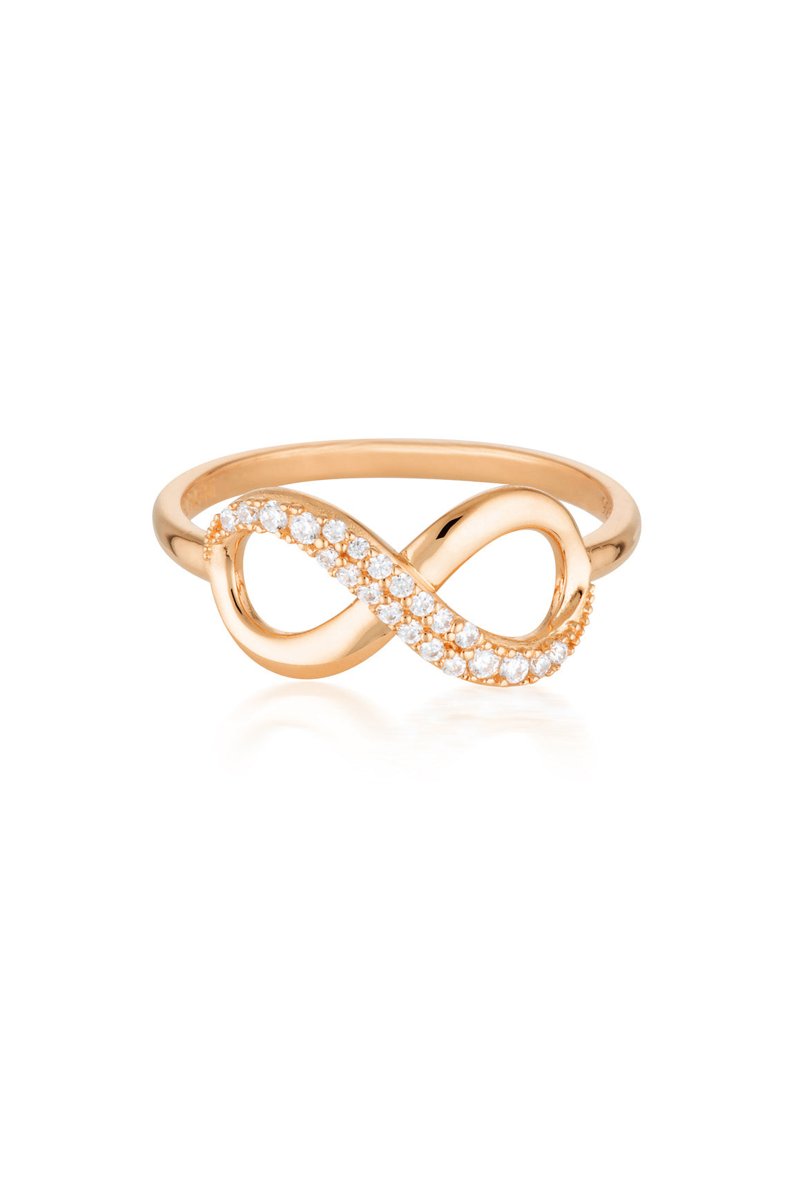 FOREVER INFINITY ROSE GOLD RING