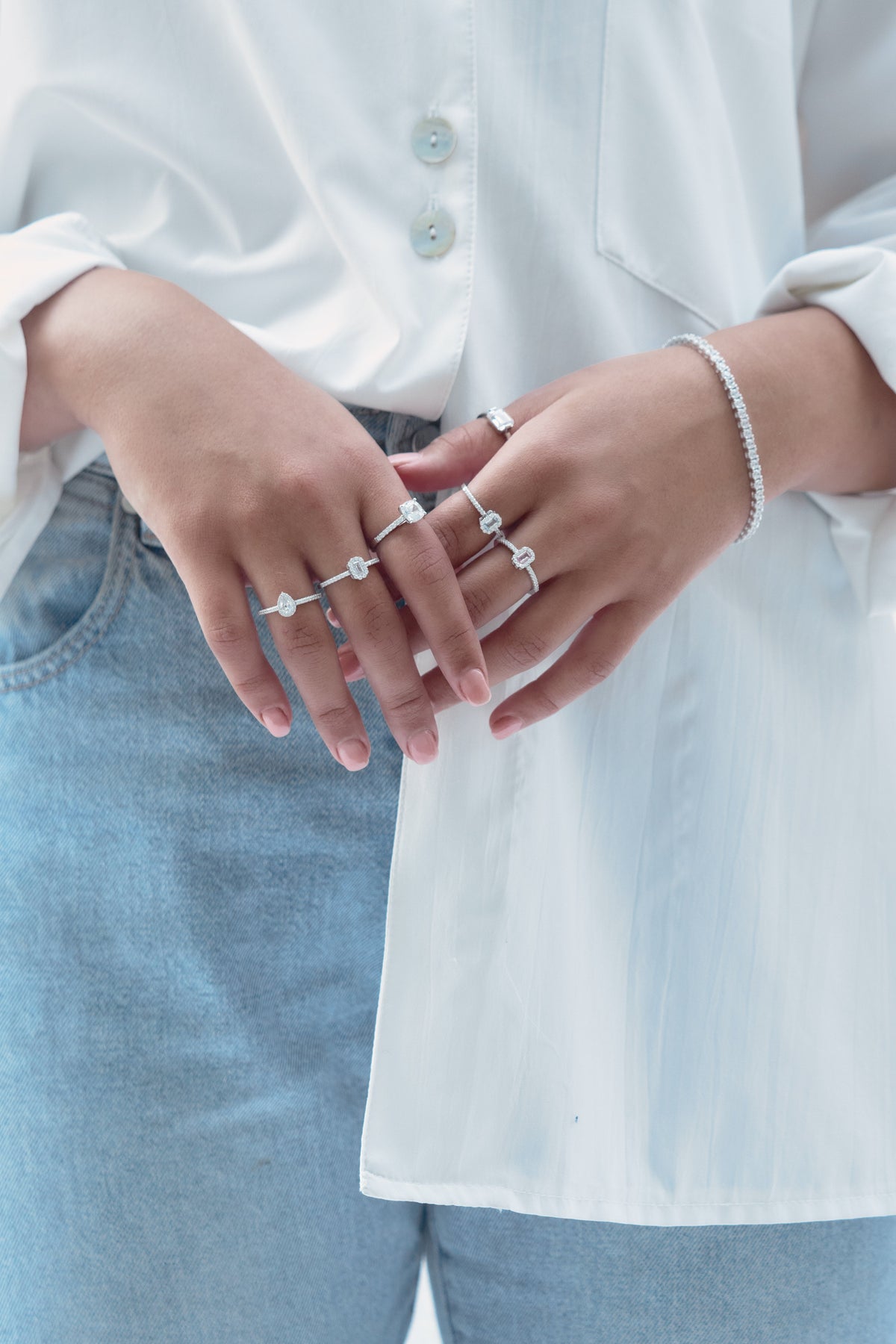 HARLOW RING SILVER