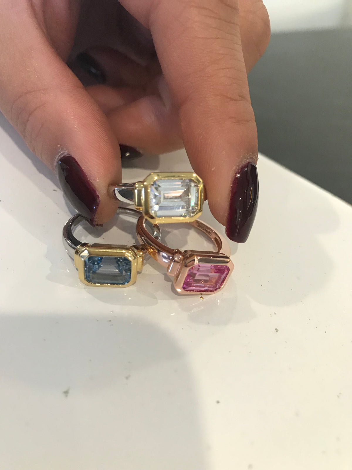 EMILIO SILVER & GOLD ZION RING