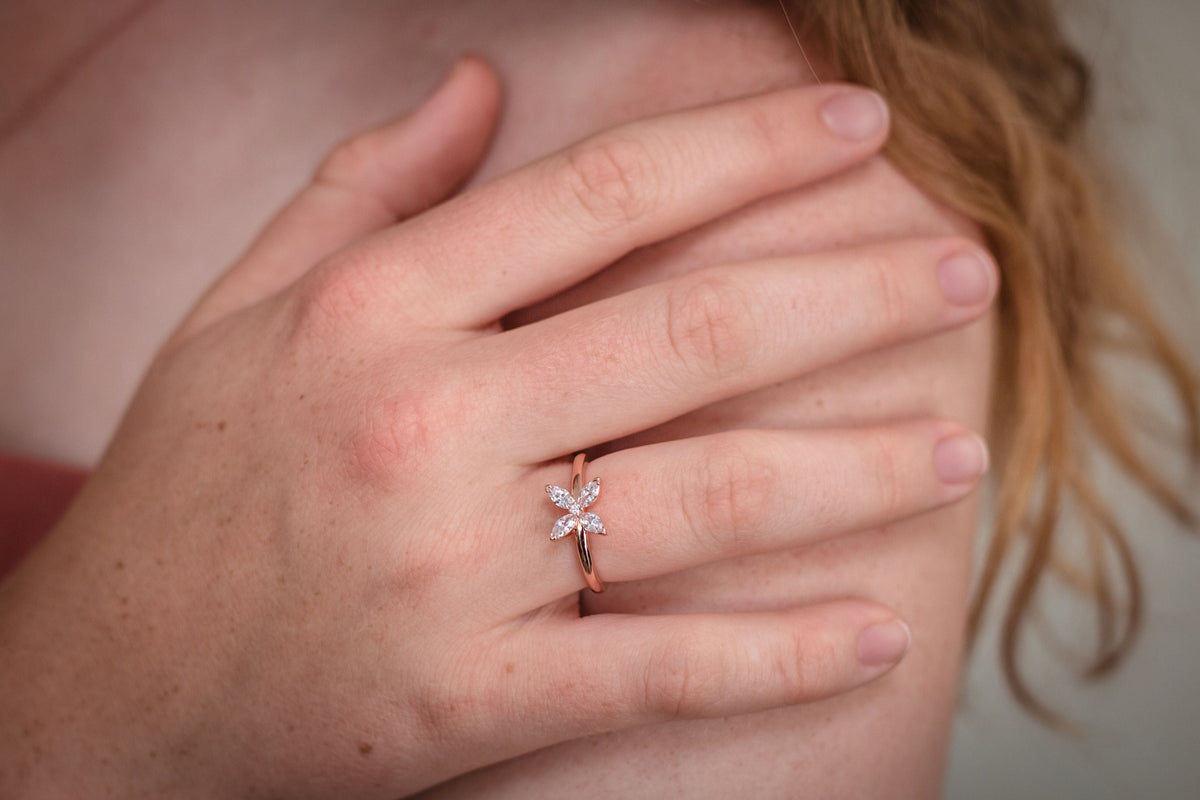 HEIRLOOM FAVOURED RING ROSE GOLD