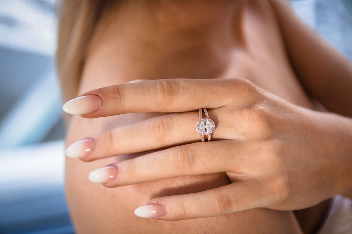 AURORA GLORY RING ROSE GOLD