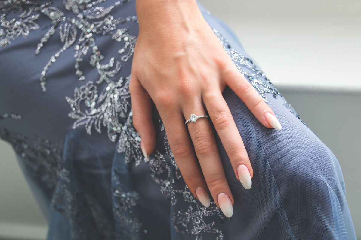 AURORA GLOW RING SILVER