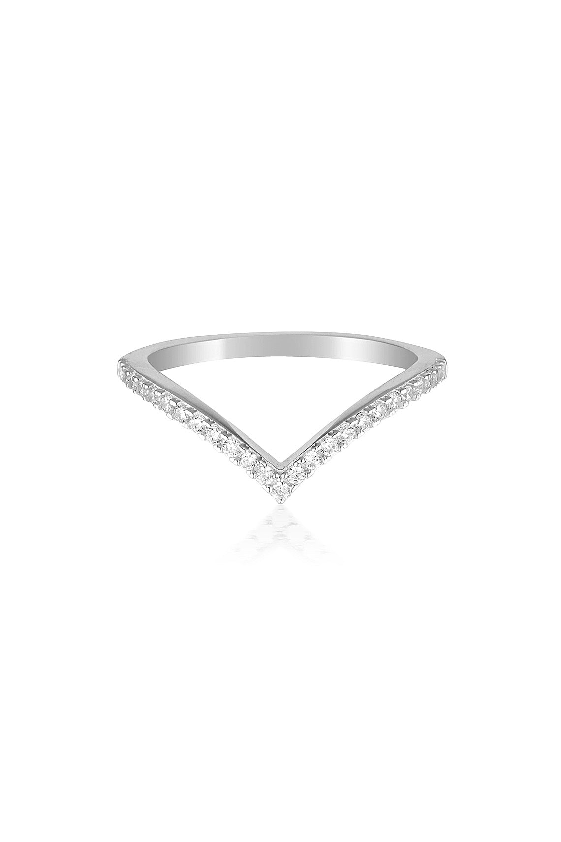 ROCK STAR V SILVER RING