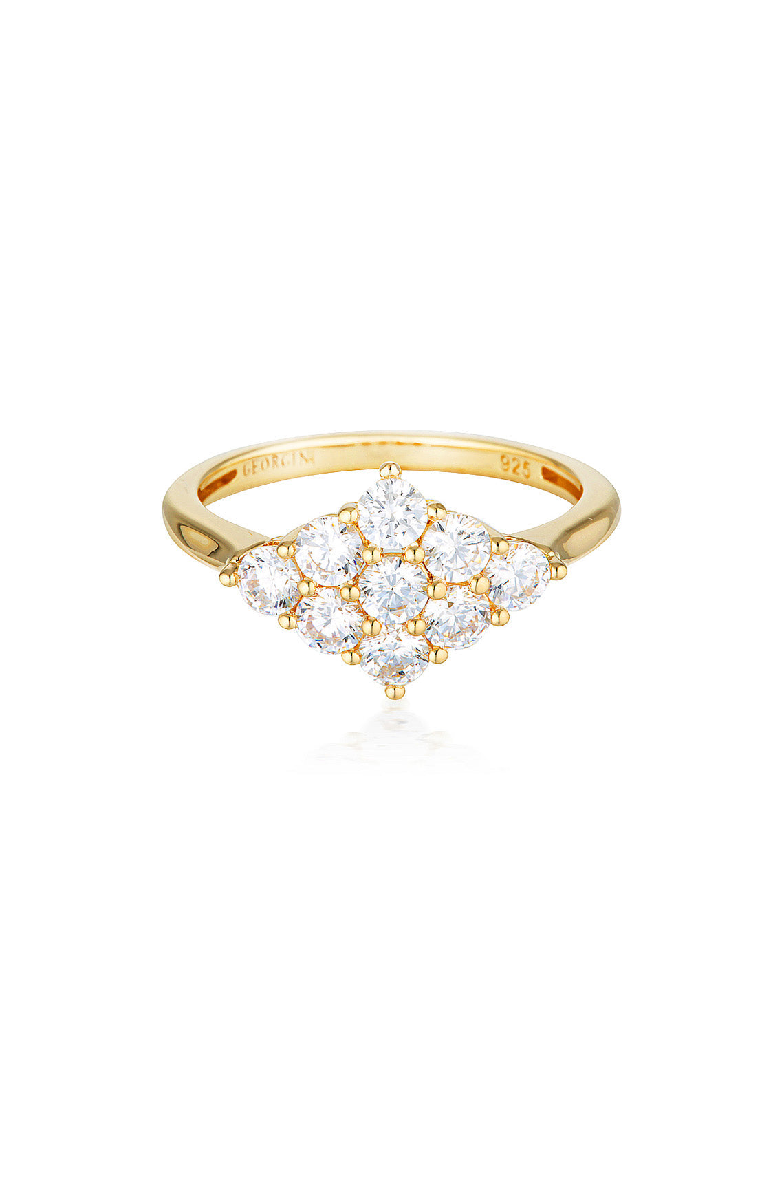 ROCK STAR GLAM GOLD RING