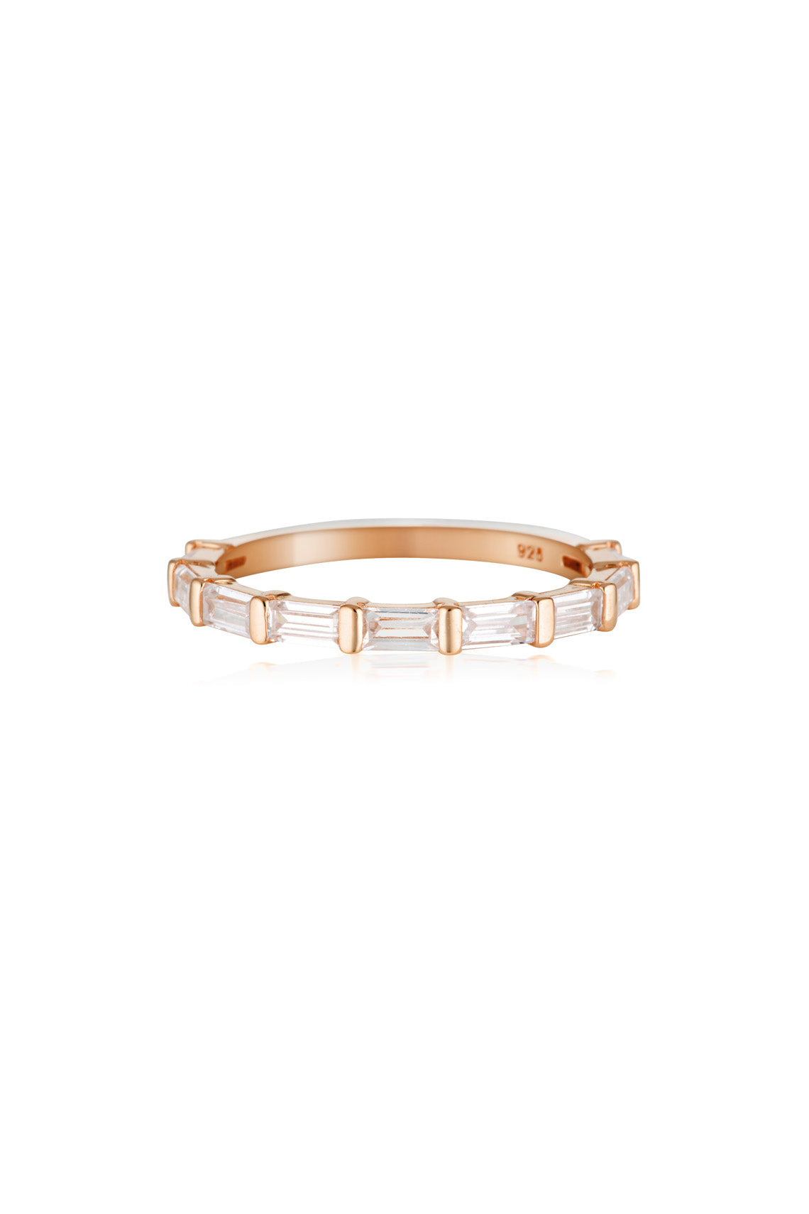 GEORGINI THE LAYERED EDIT TRYS RING ROSE GOLD