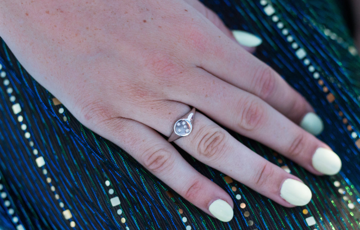SOUTHERN CROSS RING SILVER