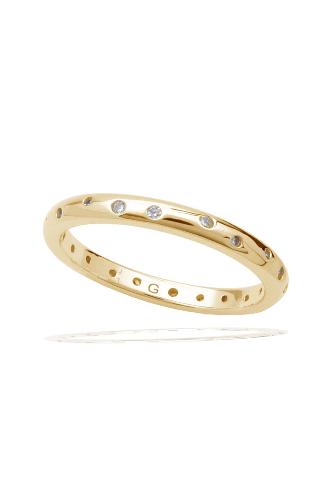A CHRISTMAS JOURNEY ELLIPSE BAND GOLD