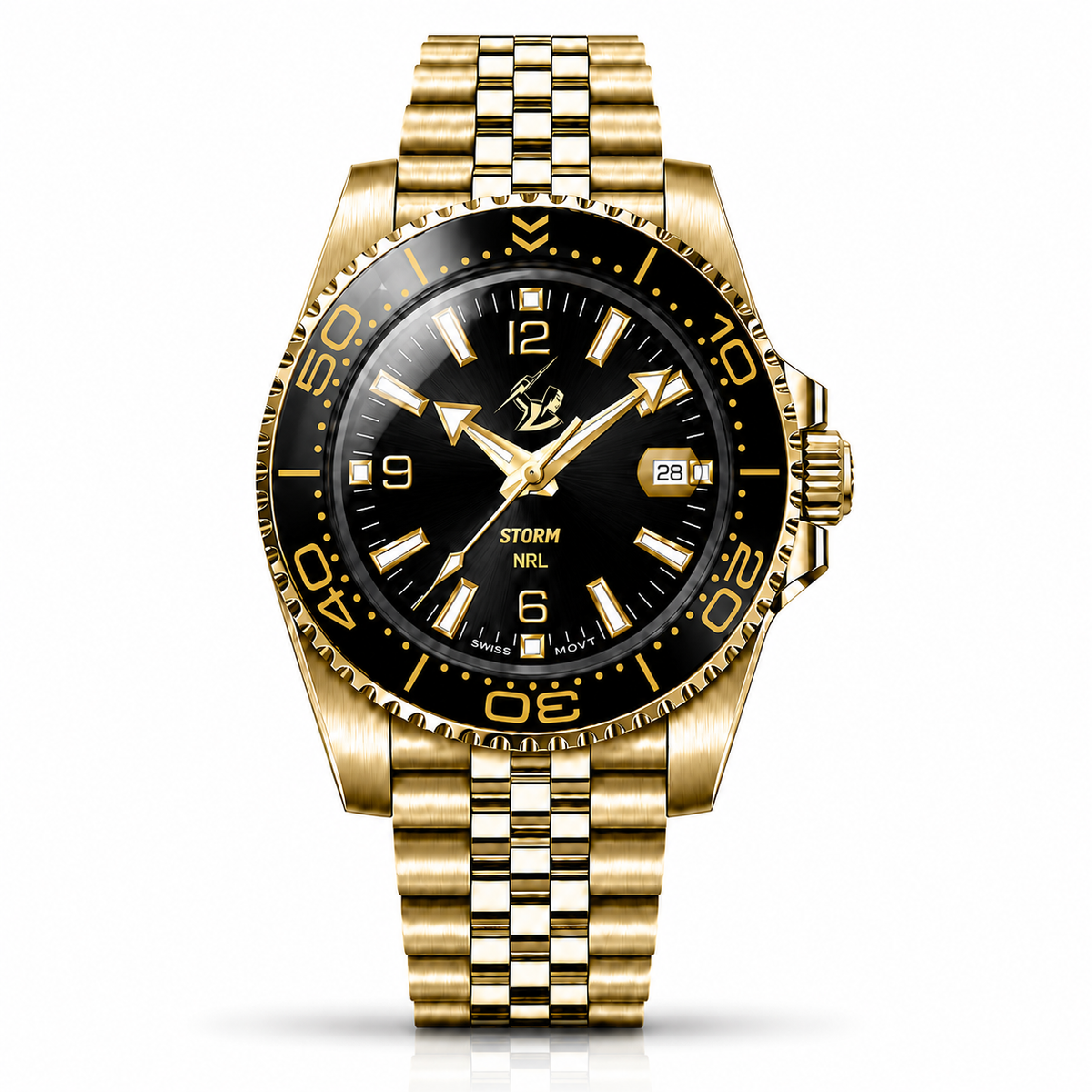 Melbourne Storm Clubmaster Victory — Official NRL Licensed Watch