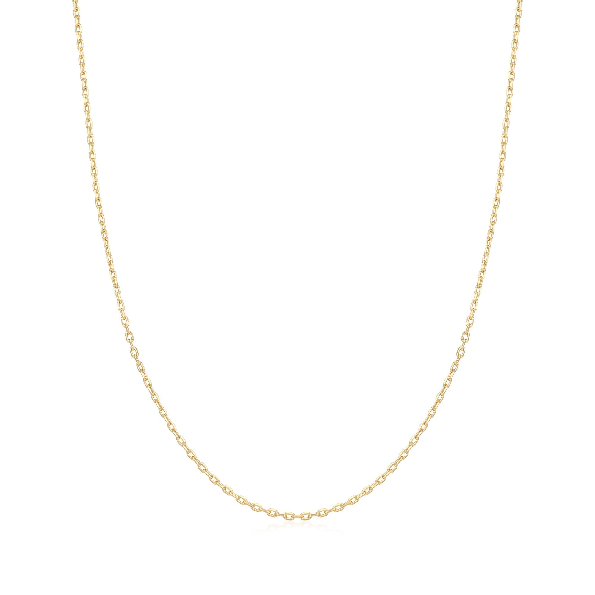 Ania Haie Gold Mini Link Charm Chain Necklace