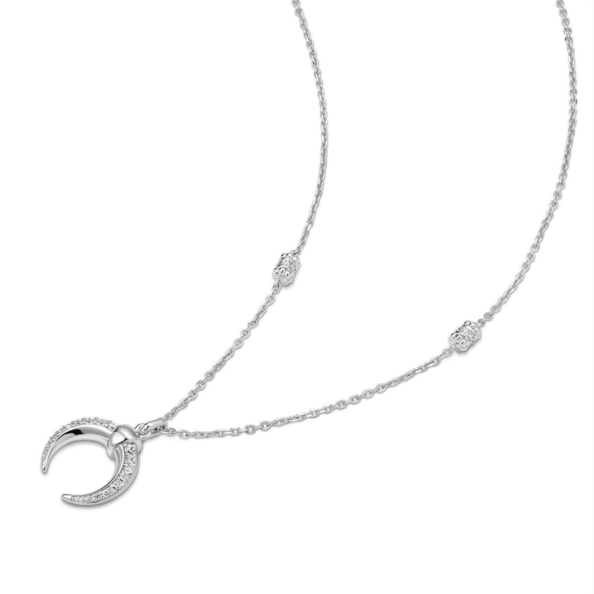 Ania Haie Silver Reversible Horn Necklace