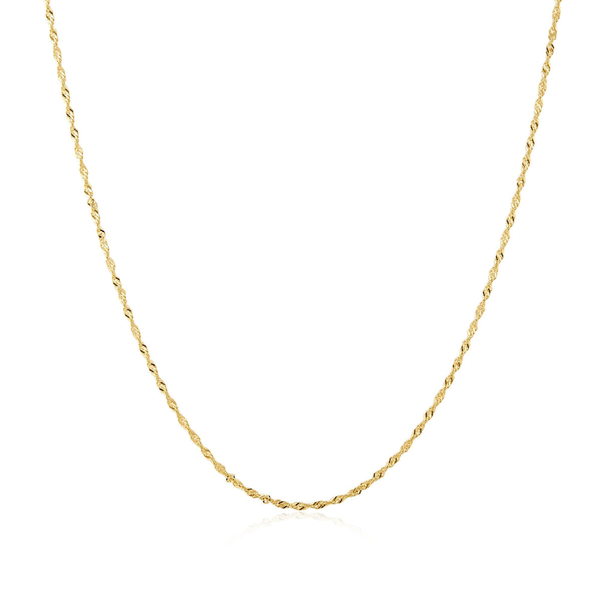 Ania Haie Gold Twisted Chain Necklace