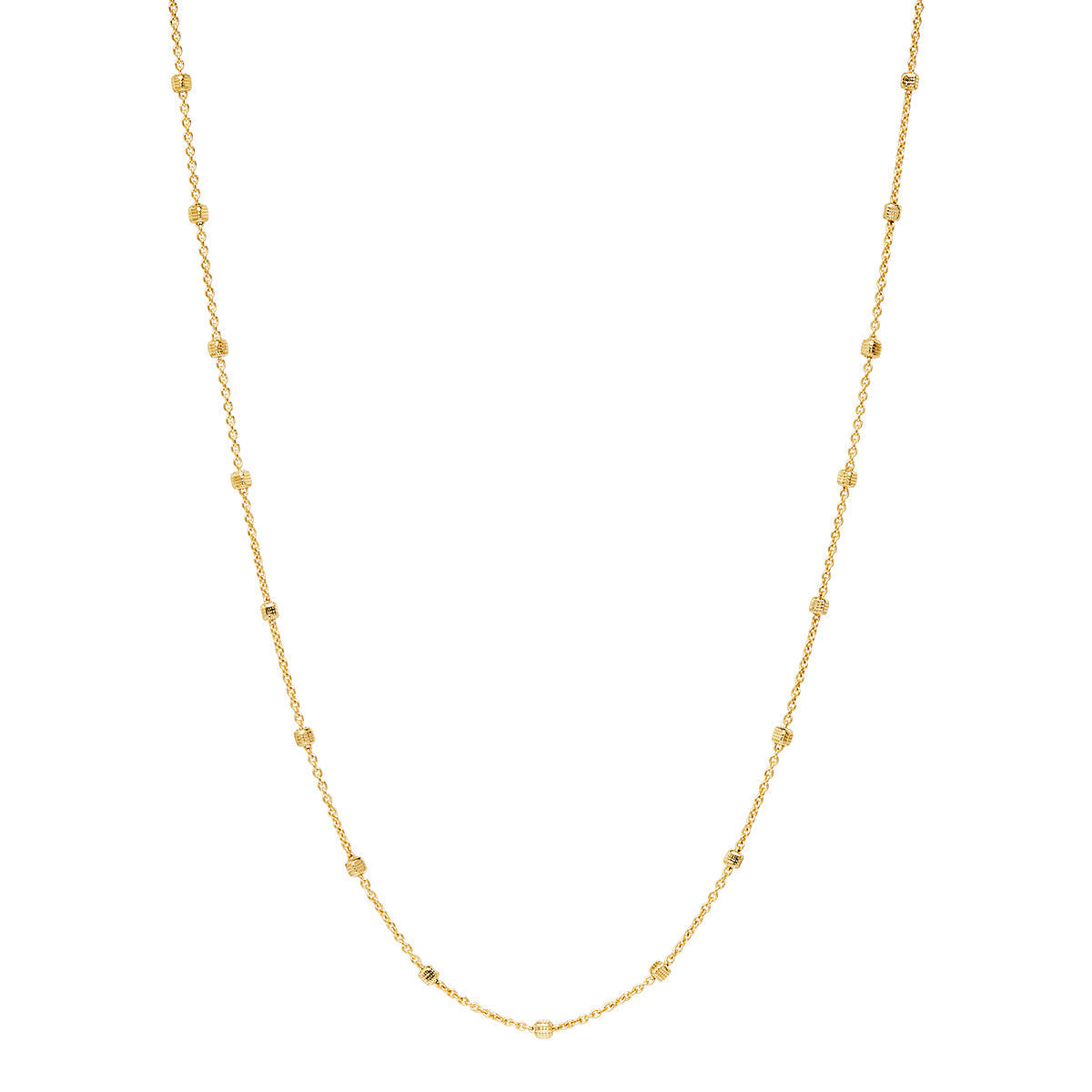 NAJO Birdsong Yellow Gold Chain Necklace (45cm+ext)