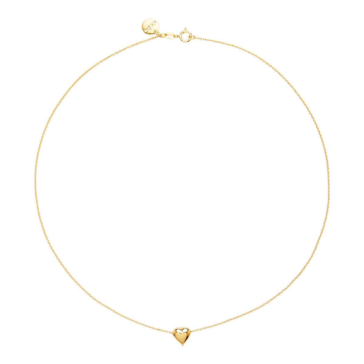 NAJO Amore Yellow Gold Charm Necklace (45cm)