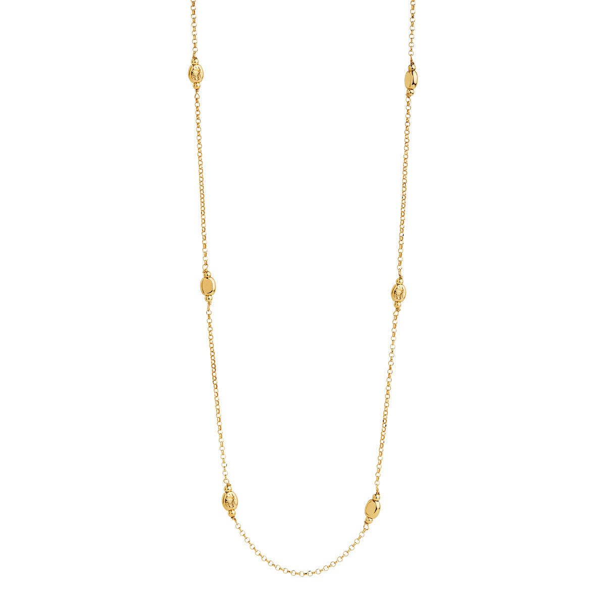 NAJO Volare Yellow Gold Necklace (80cm)