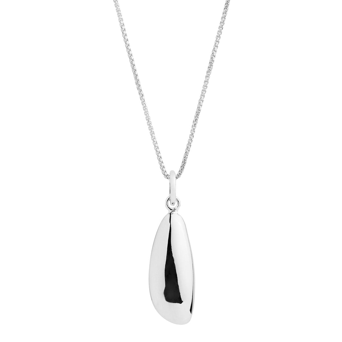 NAJO Gaia Silver Necklace (45cm+ext)
