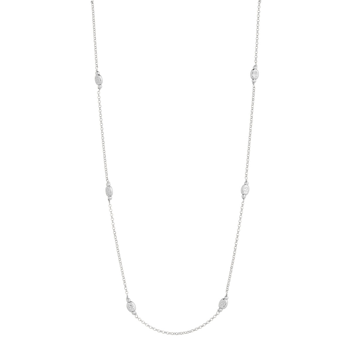 NAJO Volare Silver Necklace (45cm+ext)